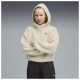 Puma Γυναικείο φούτερ Wardrobe Essentials Oversized Polar Fleece Hoodie
